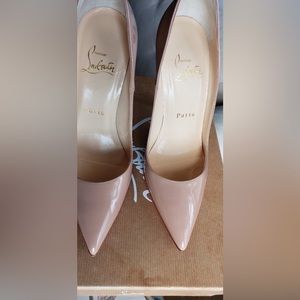 Christian Louboutin size 6 - So Kate Patent Pointed-Toe Red Sole Pump